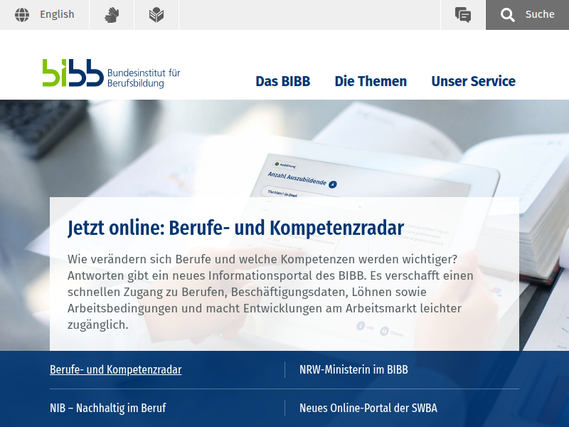 BIBB / Theorieinterviews: Ursachen, Wirkungen und Treiber technologischen Fortschritts