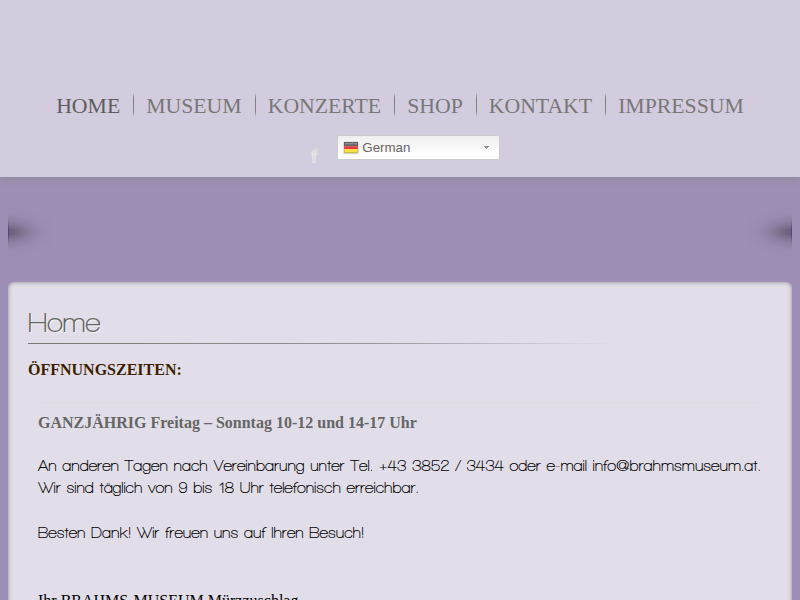 Brahmsmuseum - Museum