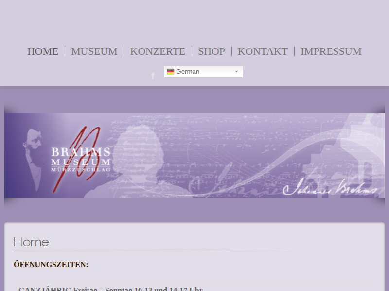 Brahmsmuseum - Shop