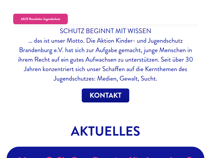 Fachtag: Gewaltphänomene (er)kennen – Handlungssicherheit gewinnen! – Aktion Kinder- und Jugendschutz Brandenburg e. V.