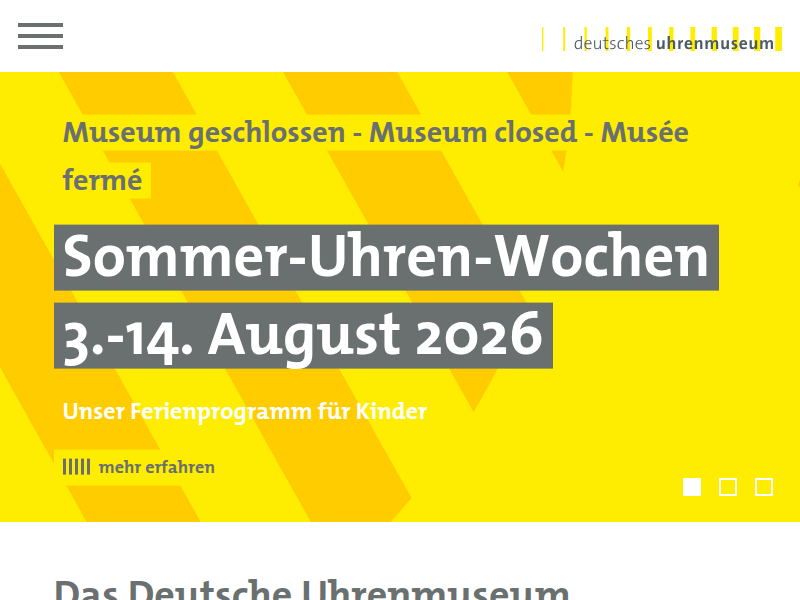 Workshop Kuckucksuhr - Deutsches Uhrenmuseum Furtwangen
