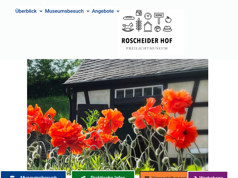 Was gibt es zu sehen – Freilichtmuseum Roscheider Hof