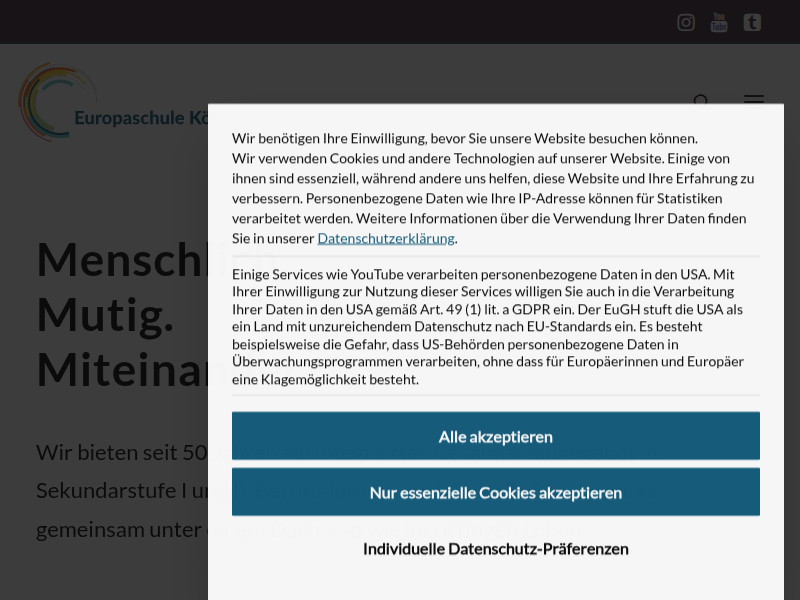 Besuch der portugiesischen Generalkonsulin - Europaschule Köln