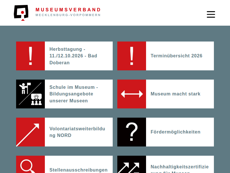 Frühjahrstagung 2021 / Museumsverband MV