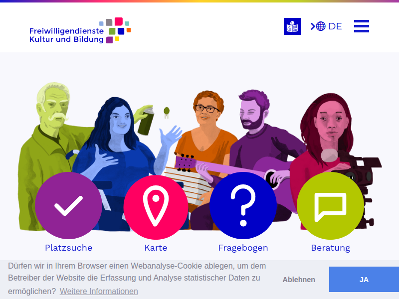 Eintrag- Freiwilligendienste Kultur und Bildung