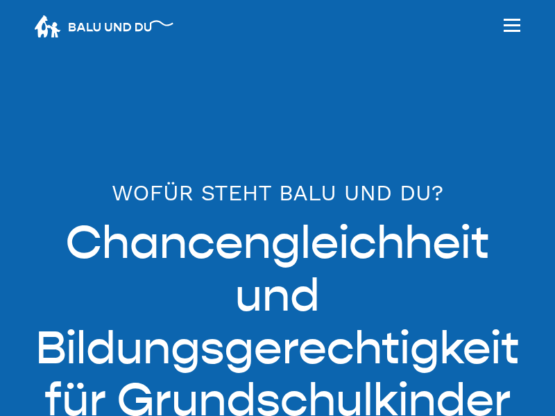 Auszeichnungen | Balu und Du e.V.