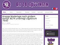 BG 74 Göttingen - Göttinger beim 3x3 Turnier in Antwerpen