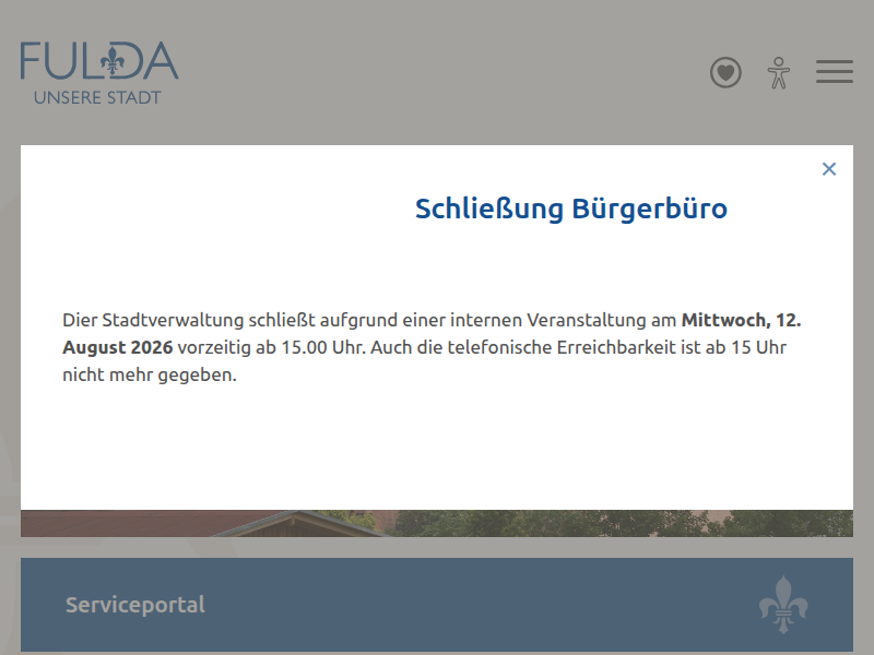 Stadt Fulda – Innenstadt online entdecken
