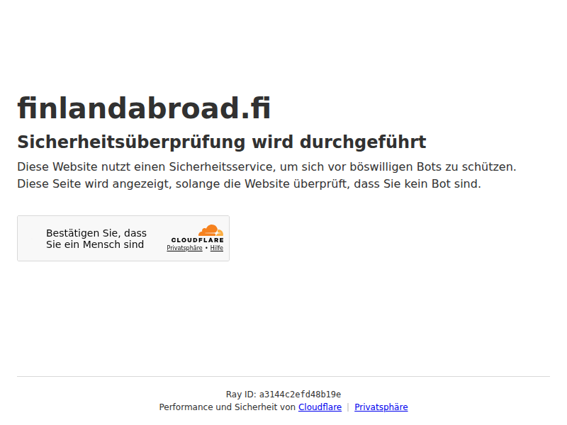Accessibility statement, um.fi and finlandabroad.fi - Finland abroad