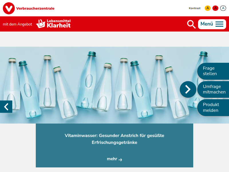 Begleitende Verbraucherforschung: alle Ergebnisse | Lebensmittelklarheit