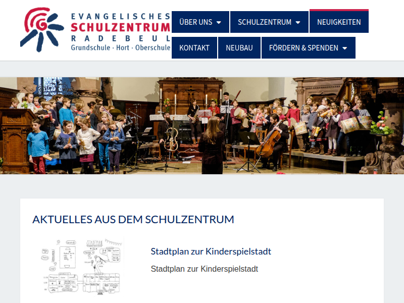 Oberschule - Evangelisches Schulzentrum Radebeul