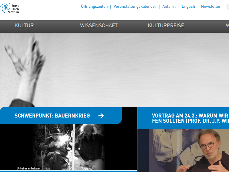 Kammermusik am Nachmittag - Ernst-Bloch-Zentrum