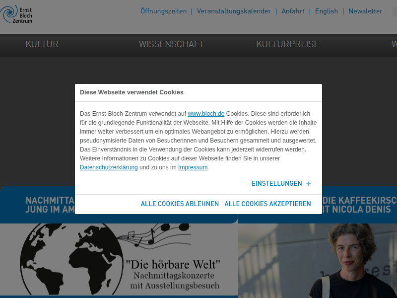 Stiftungsrat Bloch-Stiftung - Ernst-Bloch-Zentrum