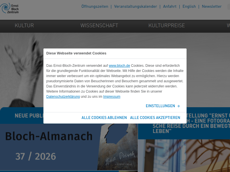 Podiumsgespräch - „Ein freudiges Judentum in einem Europa der Vielfalt“ (Terry Swartzberg) - Ernst-Bloch-Zentrum
