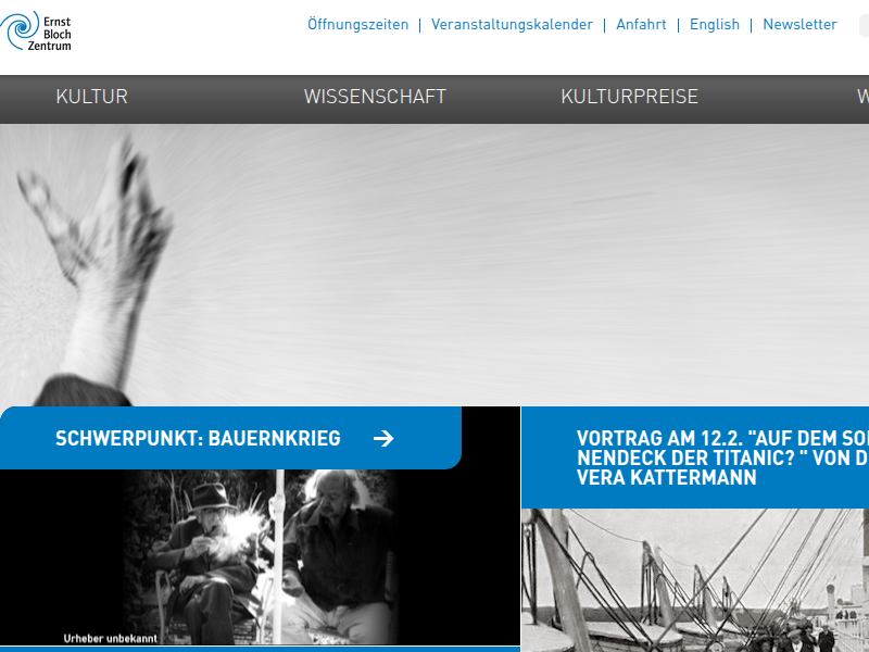 Preisträgerinnen und Preisträger - Ernst-Bloch-Zentrum