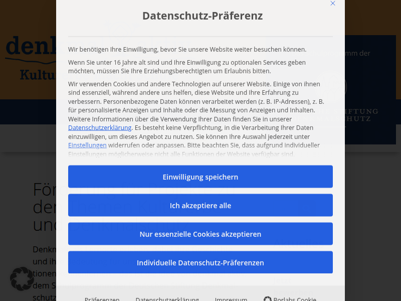 Leben am Hof Wilhelmines - denkmal aktiv