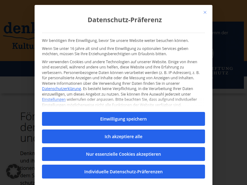 Leben am Hof Wilhelmines - denkmal aktiv