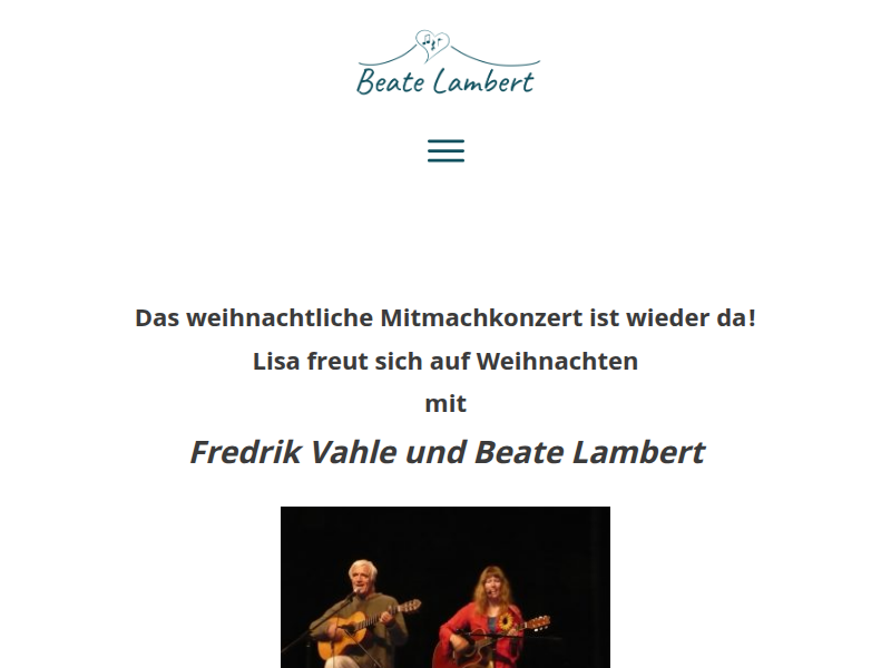 Zeit der Wende - Beate Lambert