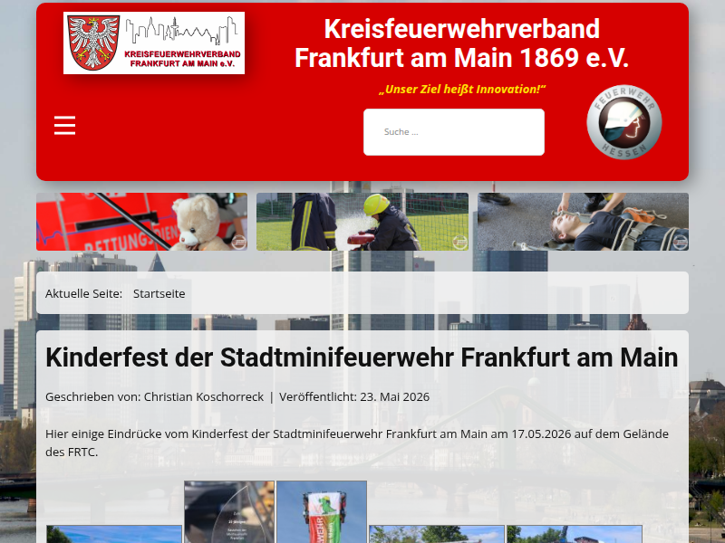 Kreisfeuerwehrverband Frankfurt am Main e.V. – Gesundheitspartner DAK informiert: jugendliche Kampagnensieger gegen Koma-Saufen!