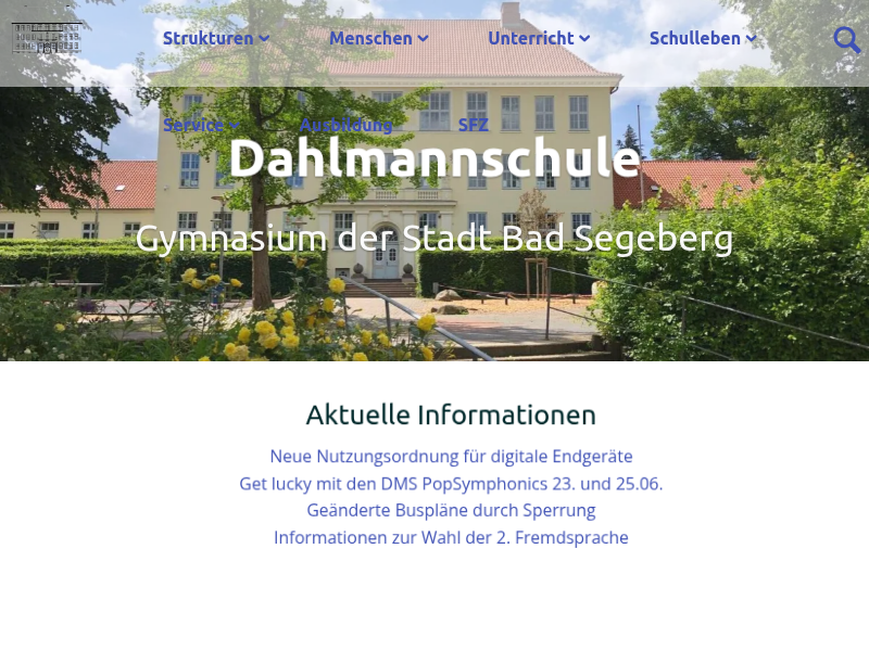 DMS Geschichte - Dahlmannschule Bad Segeberg