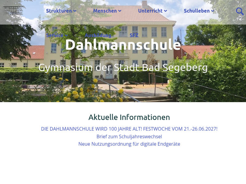 Stolpersteinverlegung - Dahlmannschule Bad Segeberg