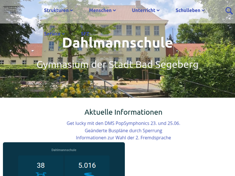 Stolpersteinverlegung - Dahlmannschule Bad Segeberg