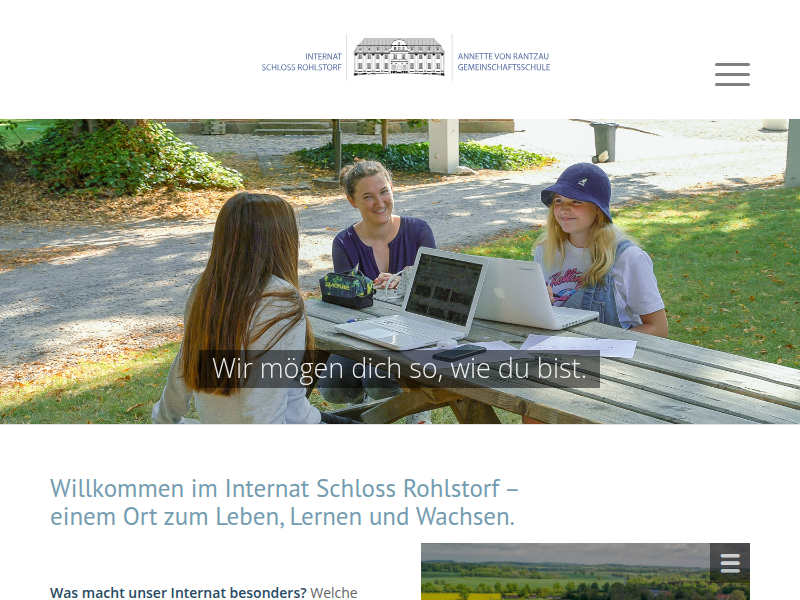 Annette von Rantzau - Internat Schloss Rohlstorf