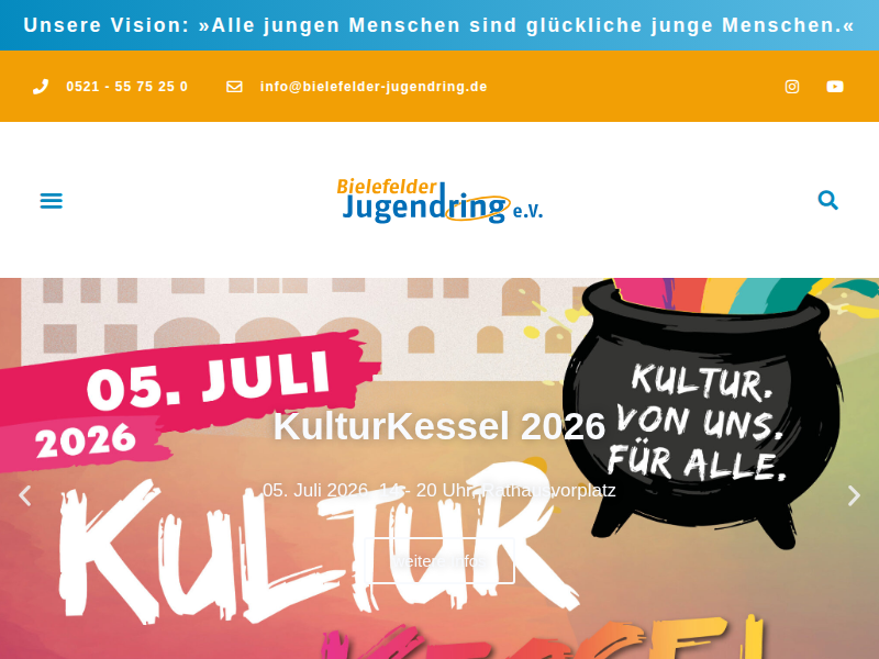 KulturKessel 2025 – Bielefelder Jugendring e.V.
