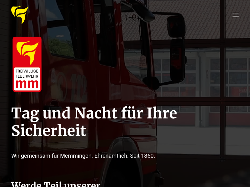 Pkw fährt ungebremst auf Wohnwagengespann auf – Feuerwehr Memmingen
