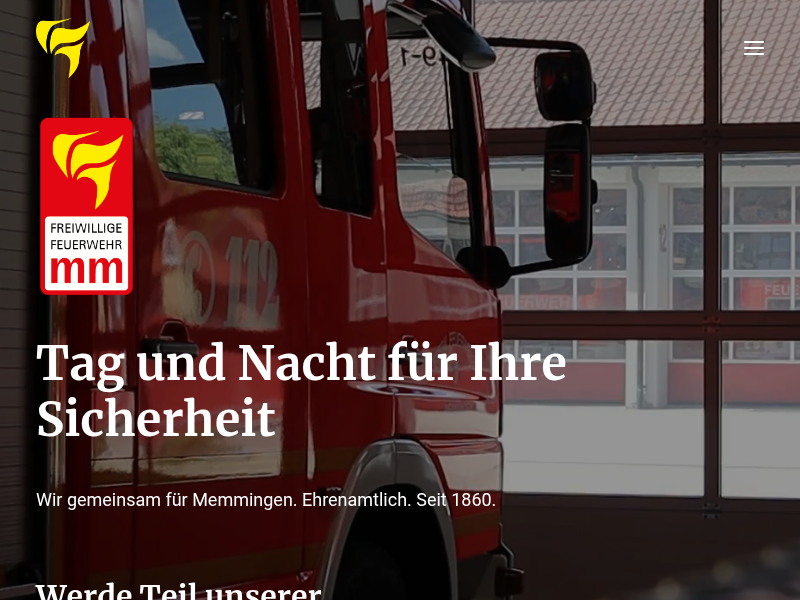 Hand in Hand bei Memmingen blüht! – Feuerwehr Memmingen