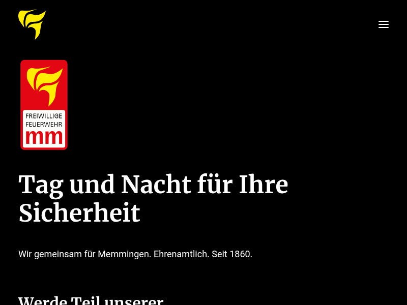 Trinkwasserschutz im Feuerwehreinsatz – Feuerwehr Memmingen