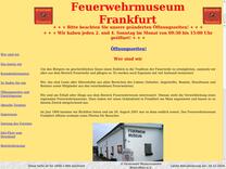 Willkomen auf der Homepage des Feuerwehrmuseums Frankfurt am Main