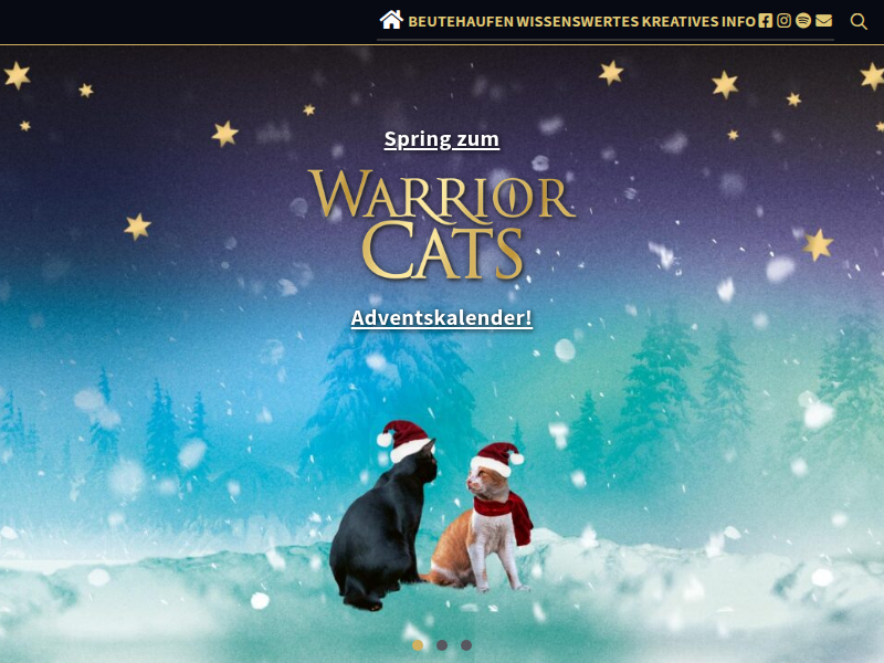 Short Adventure - Tüpfelblatts Herz » Warrior Cats