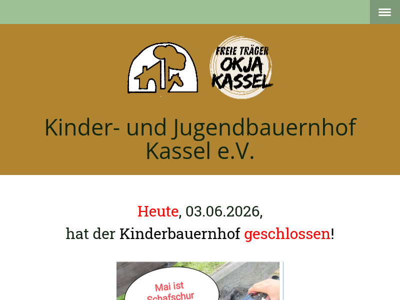 Unsere Tiere - Kinderbauernhof Kassel e.V.
