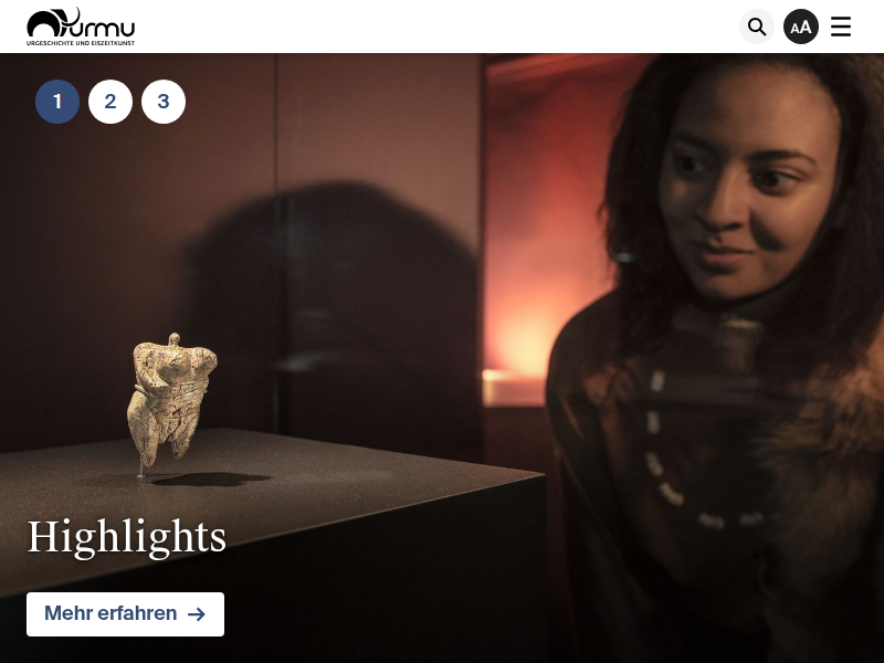 Hand- und Fußabdrücke in der Steinzeit - Museum für Urgeschichte und Eiszeitkunst