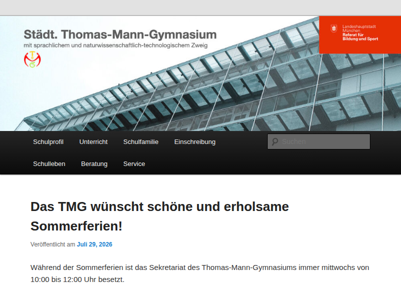 Bläserklasse | Thomas-Mann-Gymnasium