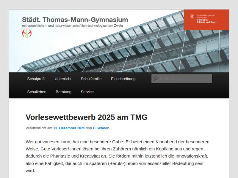 Mitglieder der Fachschaft Spanisch - Städtisches Thomas-Mann-Gymnasium MünchenStädtisches