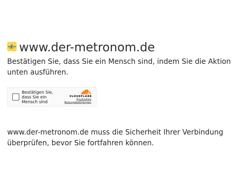 Was war denn da los?