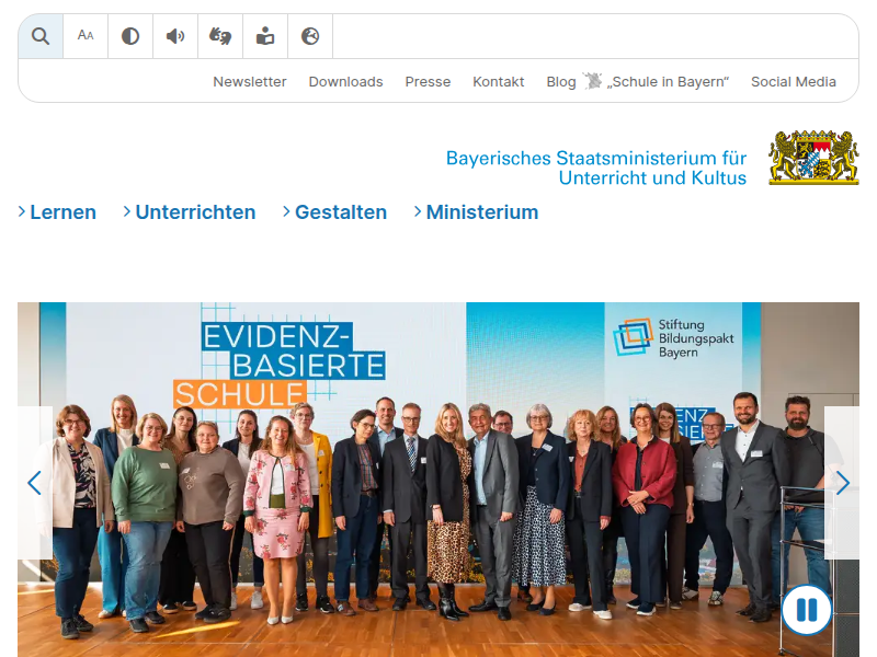 Kultus | Organisation | Bayerisches Staatsministerium für Unterricht und Kultus