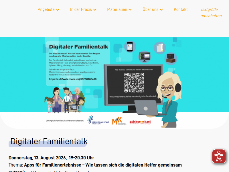 Kinder digital an die Hand nehmen - Blickwechsel e.V.