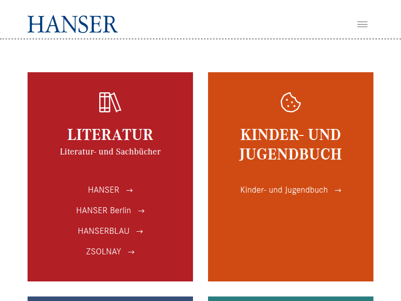 Startseite | Carl Hanser Verlag