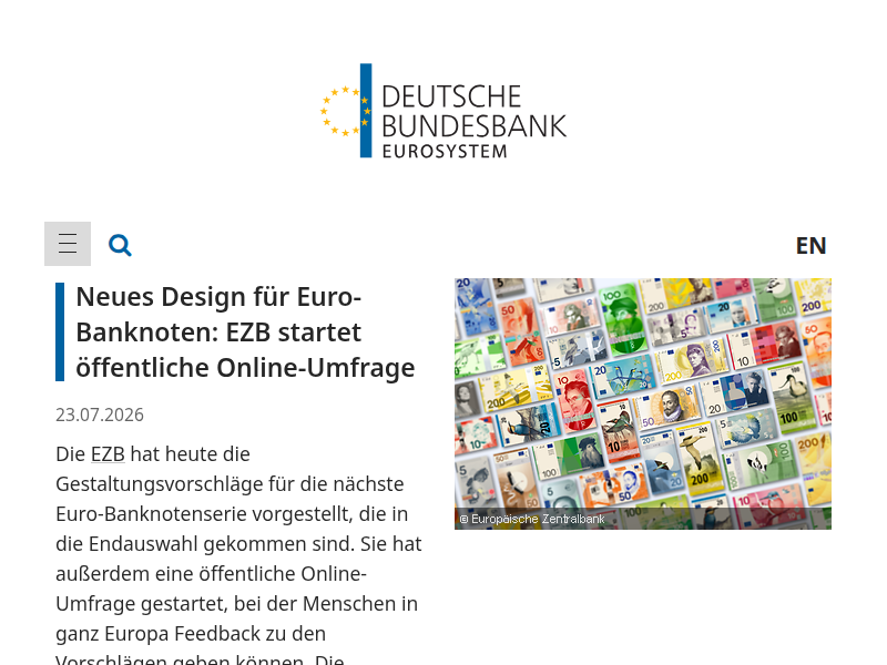 Weidmann fordert gemeinsame Regulierungs-Regeln für FinTechs | Deutsche Bundesbank