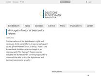 Nachruf: Zum Tod von Hans Tietmeyer | Deutsche Bundesbank