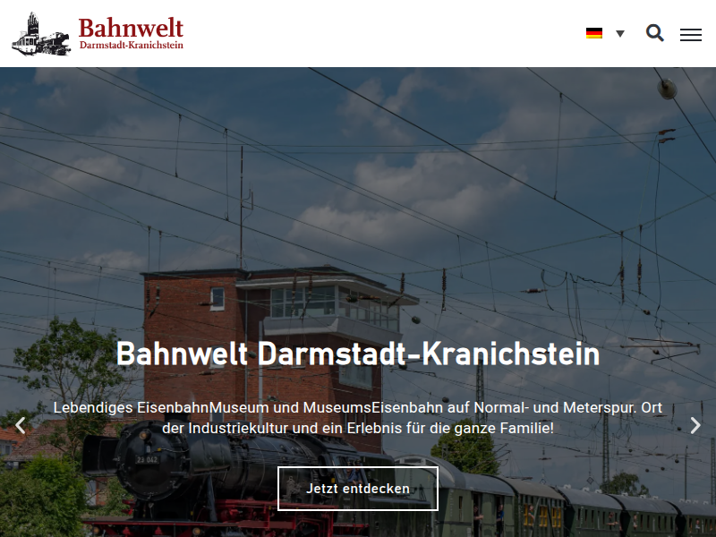 Modell des Main-Neckar-Bahnhofs – Bahnwelt Darmstadt-Kranichstein