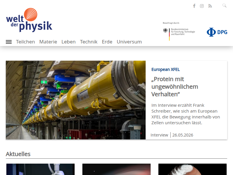 Welt der Physik: Gravitationswellen