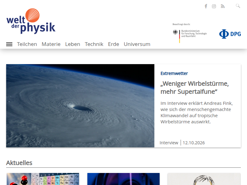 Welt der Physik: Natur innovativ: Was die Seide superstark macht