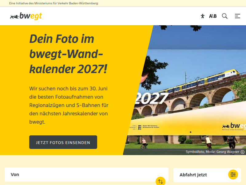 Deine Zukunft im Nah- und Regionalverkehr: Starte durch als Lokführer:in / bwegt.de