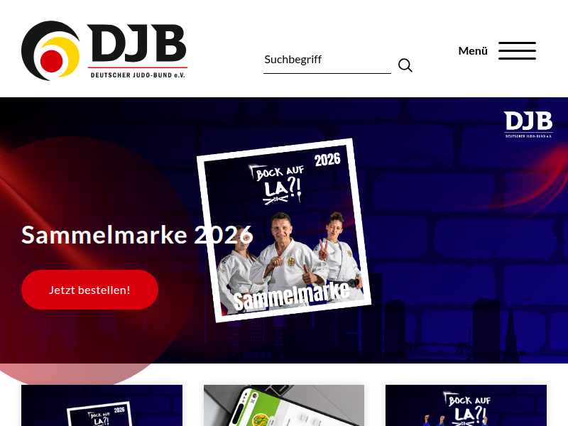 Deutscher Judo-Bund: ring°arena war Schauplatz der Veteranen-DM