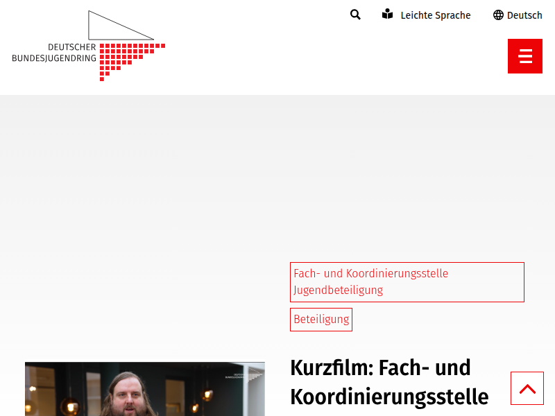 Botschaft zur 92. Vollversammlung des Deutschen Bundesjugendrings