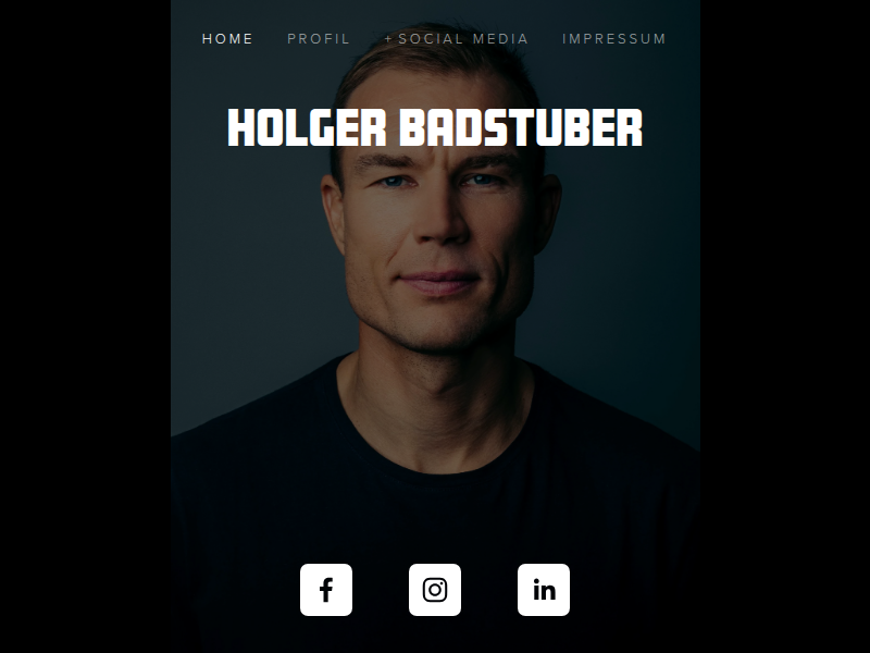 Holger Badstuber - Impressum